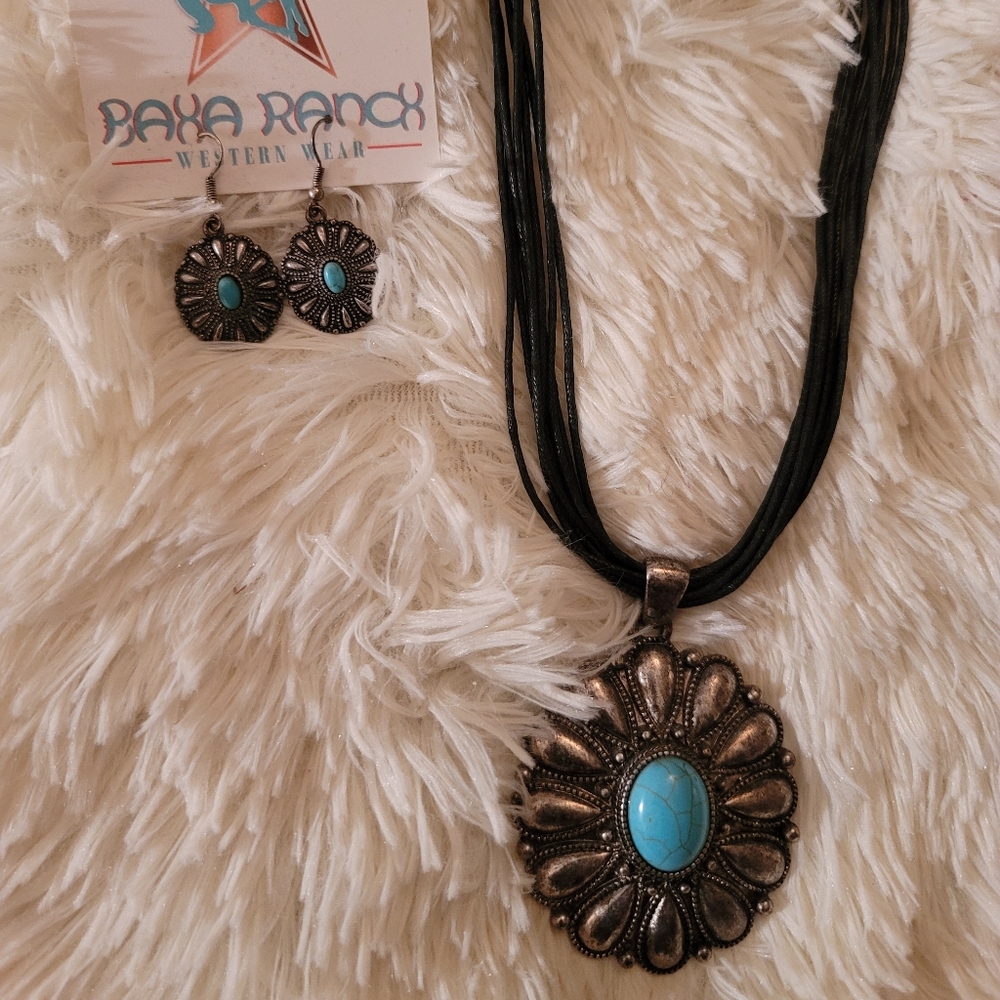 Earring and Necklace Set